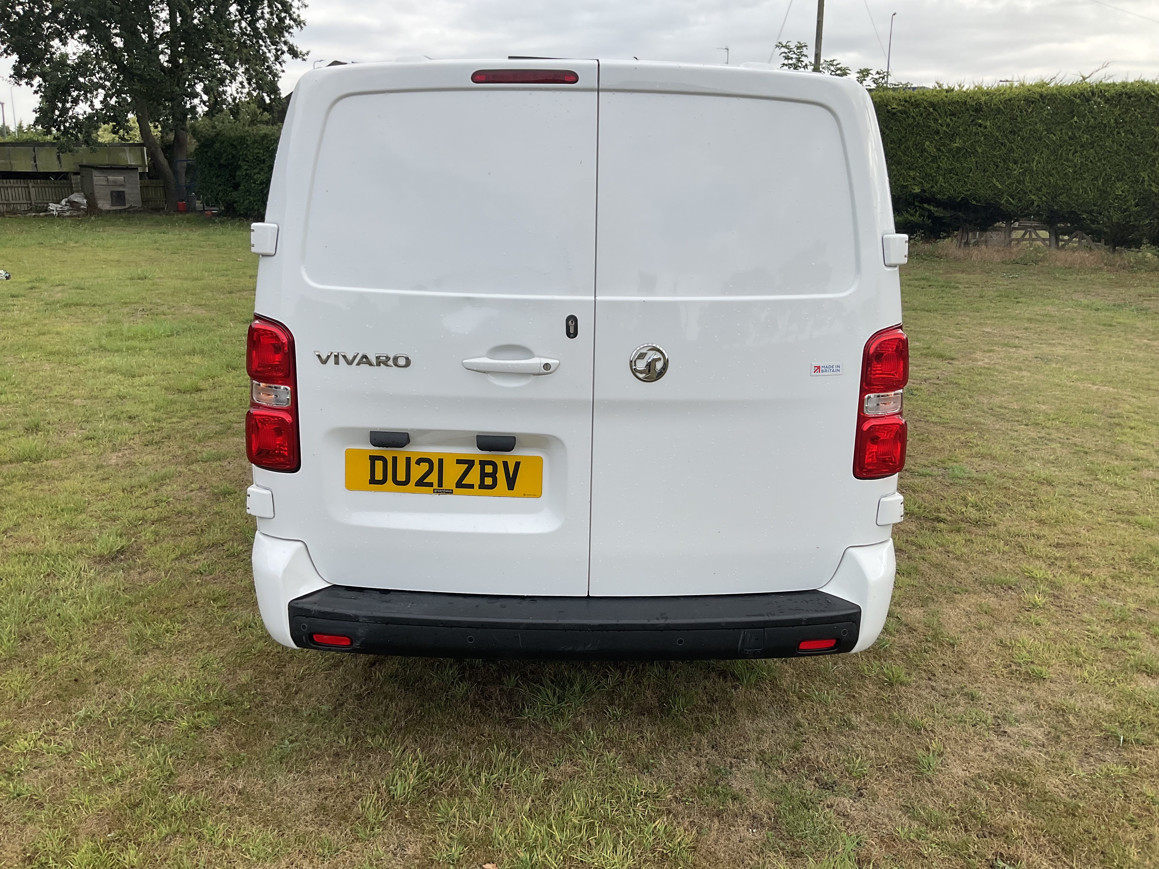 Vauxhall Vivaro DU21ZBV