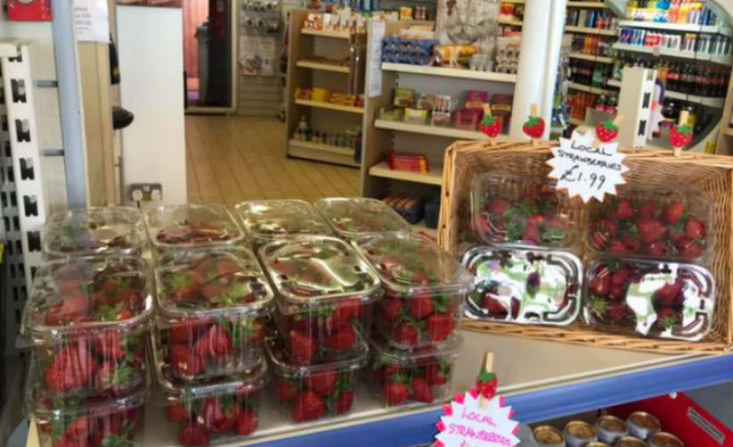 Fresh Local Strawberries £1.99